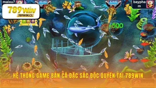 Sân chơi Bắn cá 789WIN với nhiều phiên bản