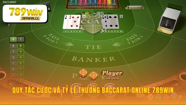 Hiểu rõ luật chơi baccarat online 789WIN qua con số